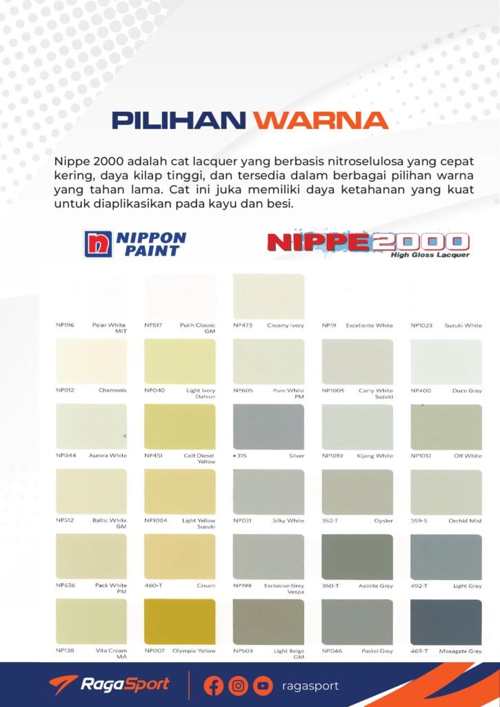 Pilihan Warna Flexy Pave