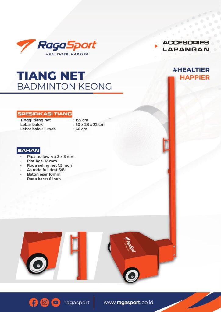 Tiang Net Badminton