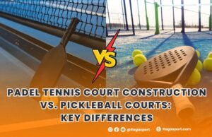 Padel Tennis Court Construction vs. Pickleball Courts: Key Differences