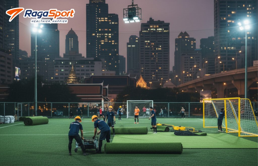Our Services in Mini Soccer Field Construction