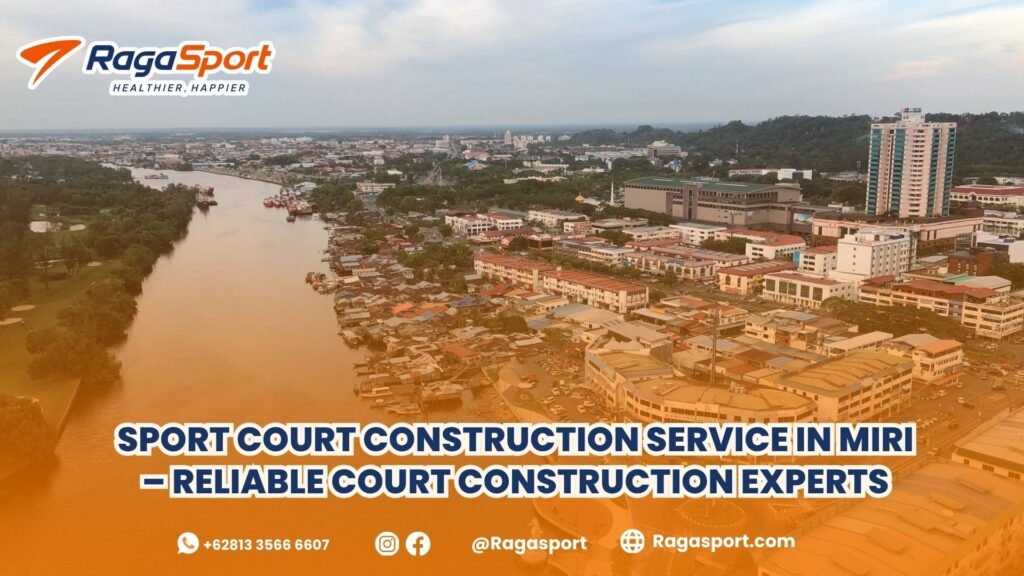 sport court construction service in miri