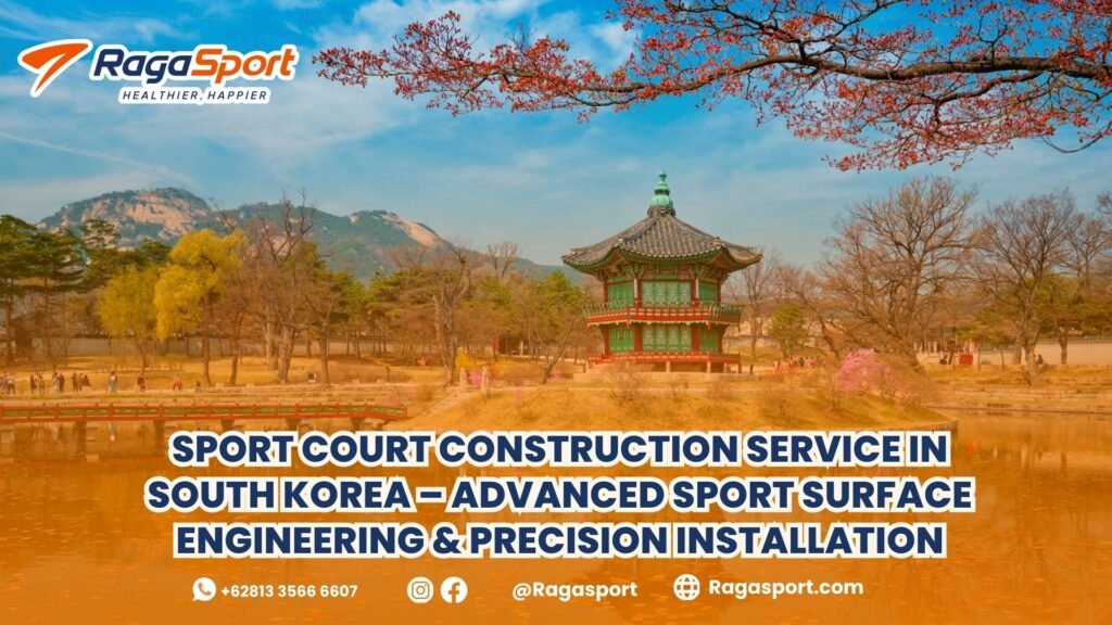 sport court construction service in South Korea
