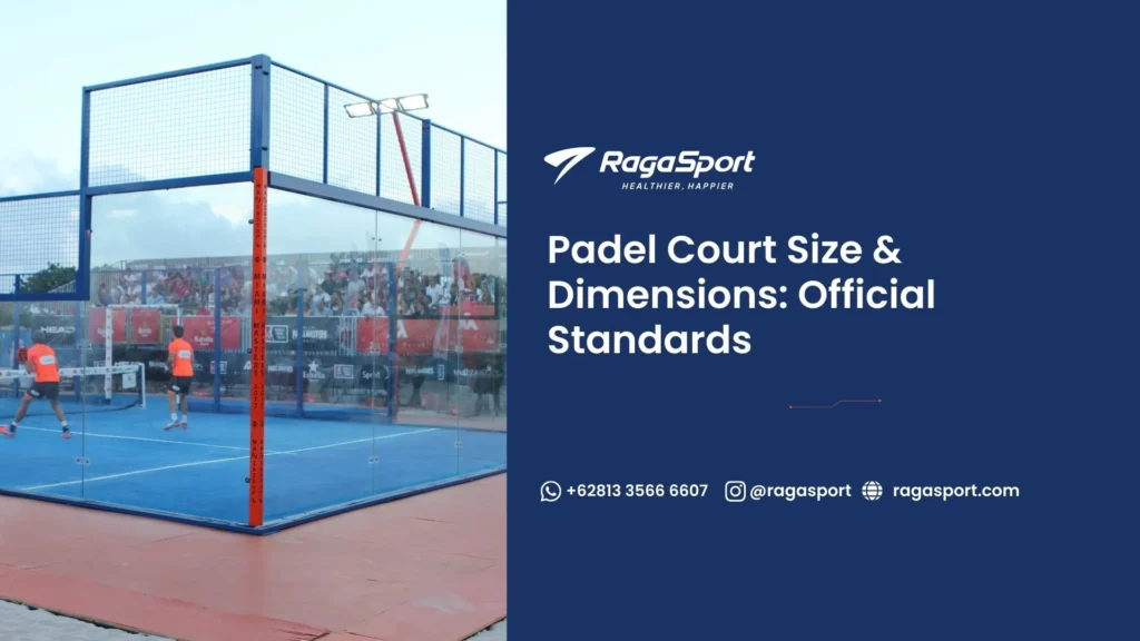 padel court size