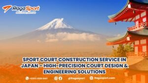 sport court construction service in Japan