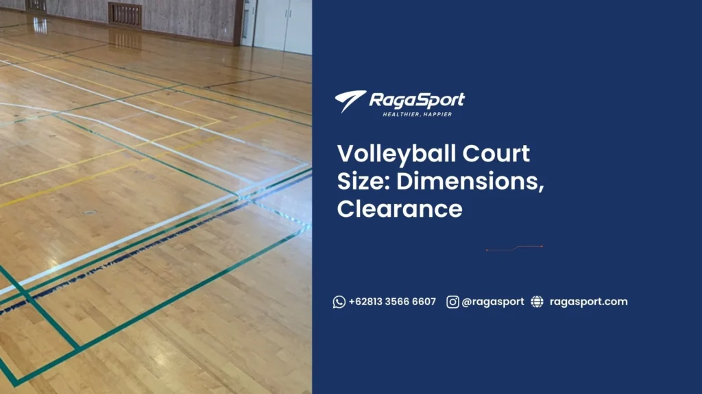 volleyball court size