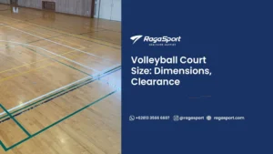 volleyball court size
