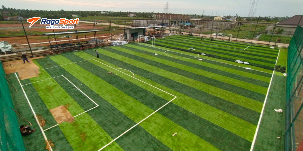 Estimated Mini Soccer Court Cost by Component